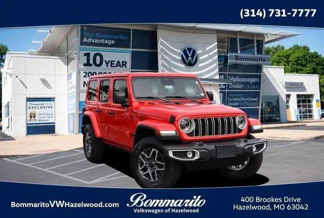 2025 Jeep Wrangler 4-Door Sahara 4x4 for sale in Hazelwood, MO