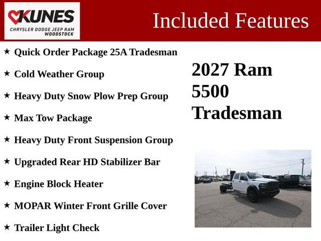 2027 RAM 5500 Chassis Cab Tradesman