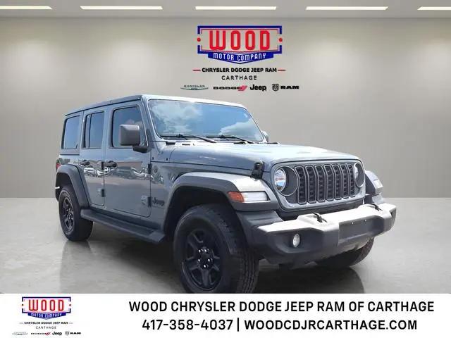 2025 Jeep Wrangler 4-Door Sport 4x4 for sale in Carthage, MO