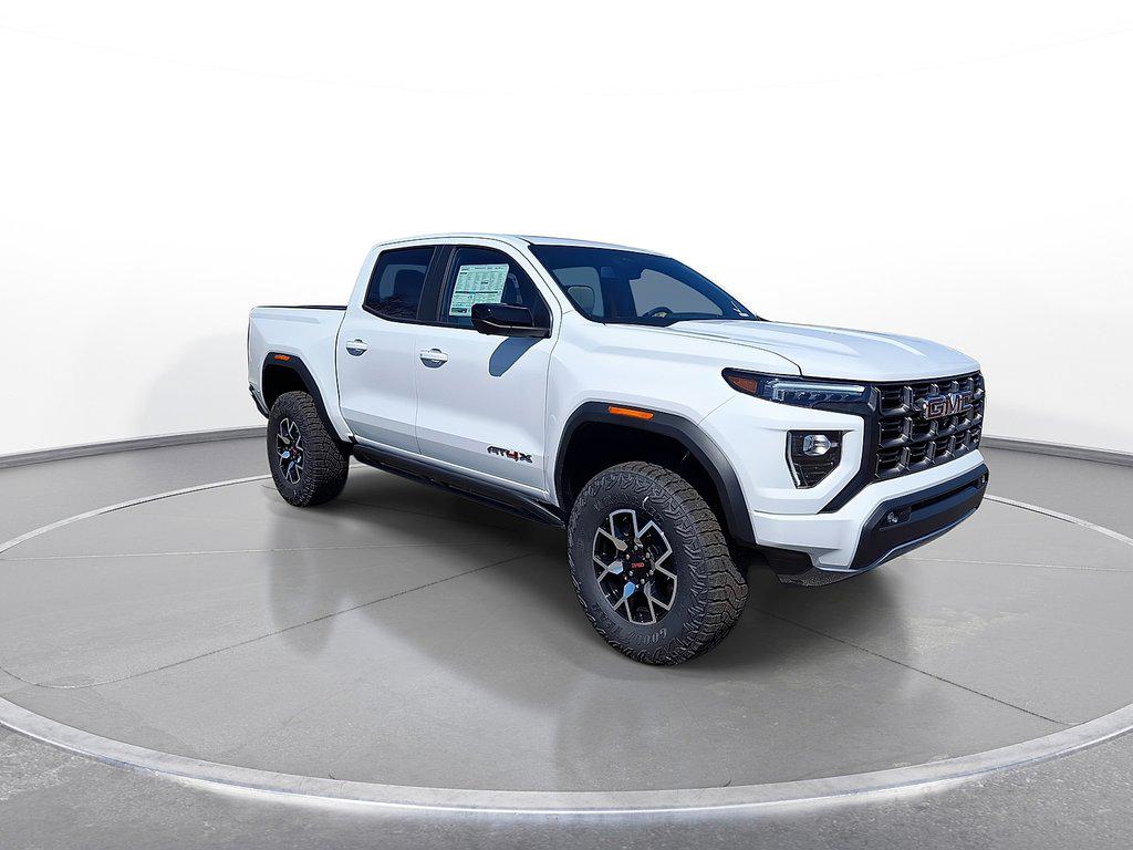 Summit White 2025 GMC Canyon Pickup Truck Four-Wheel Drive Automatic
