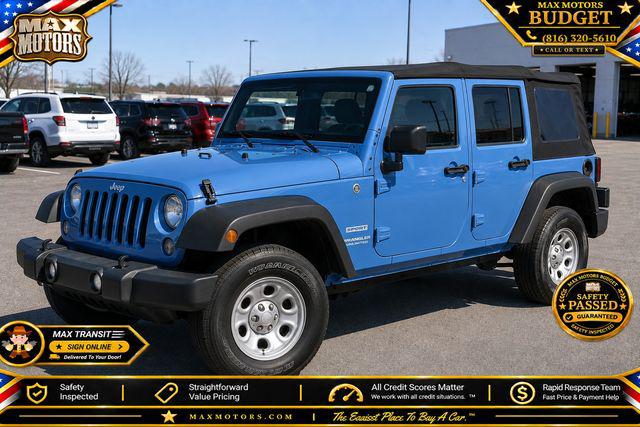 2018 Jeep Wrangler JK Unlimited Sport 4x4 for sale in Richmond, MO
