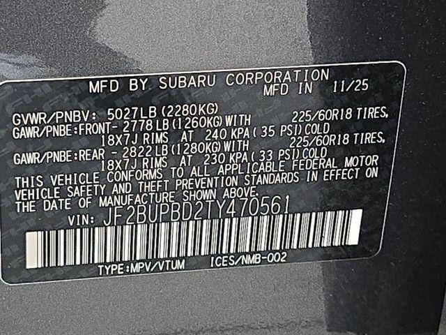 2026 Subaru Outback Premium