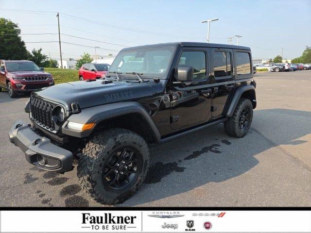 2024 Jeep Wrangler 4-Door Willys 4x4 2024 Jeep Wrangler 4-Door Willys 4x4