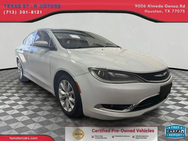 2015 Chrysler 200 C for sale in Houston, TX