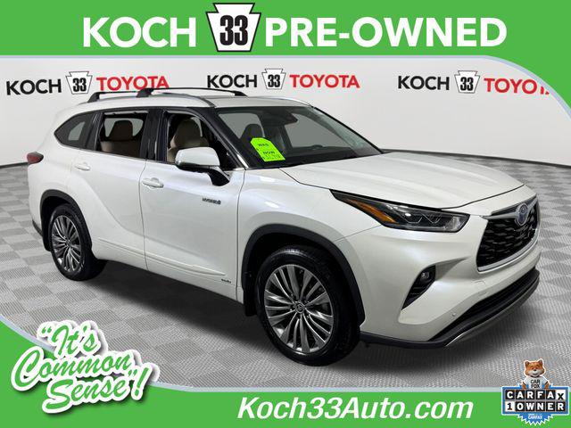 2021 Toyota Highlander Hybrid Platinum for sale in Easton, PA