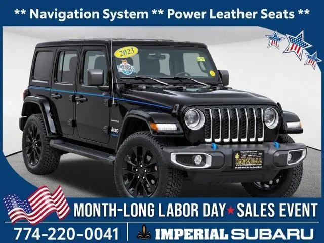 2023 Jeep Wrangler 4xe Sahara 4x4 for sale in North Attleborough, MA