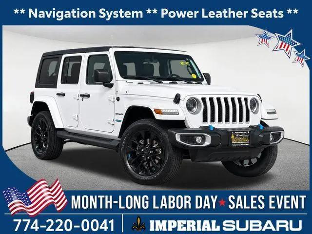 2023 Jeep Wrangler 4xe Sahara 4x4 for sale in North Attleborough, MA