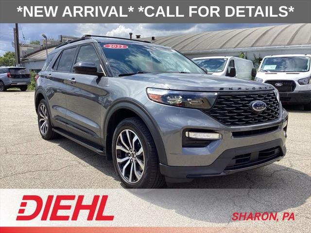 2022 Ford Explorer ST-Line for sale in SHARON, PA