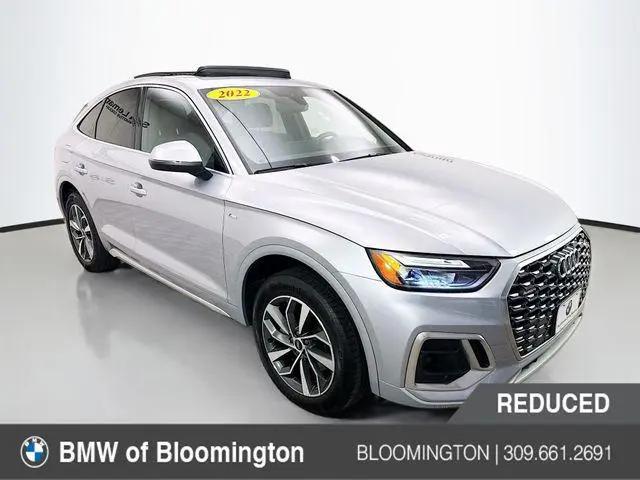 2022 Audi Q5 Sportback Premium 45 TFSI S line quattro S tronic for sale in Bloomington, IL