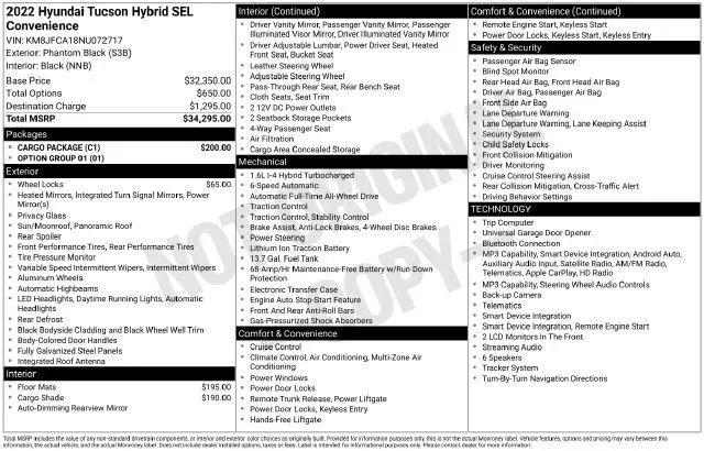 2022 Hyundai Tucson Hybrid SEL Convenience for sale in Heath, OH