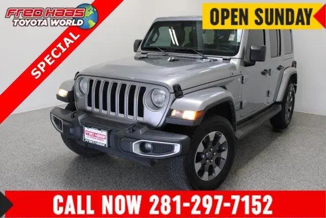 2018 Jeep Wrangler Unlimited Sahara 4x4 for sale in Spring, TX