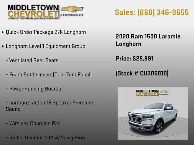 2020 Ram 1500 Longhorn