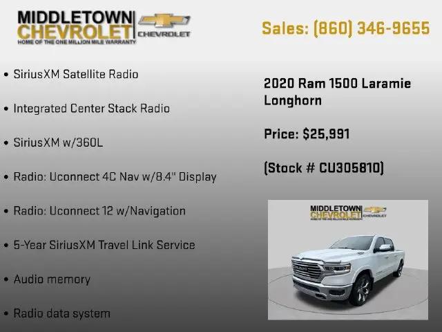 2020 Ram 1500 Longhorn