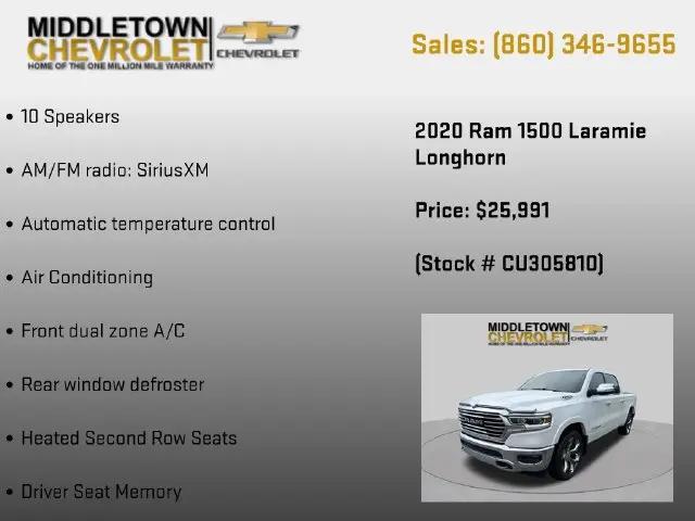 2020 Ram 1500 Longhorn