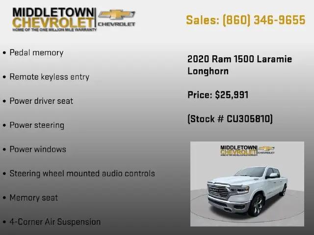 2020 Ram 1500 Longhorn