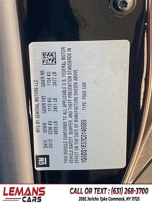 2012 Cadillac CTS Premium