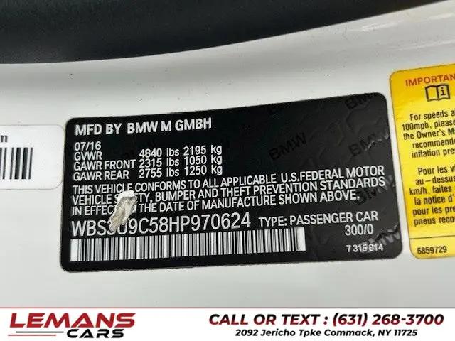 2017 BMW M4 Standard