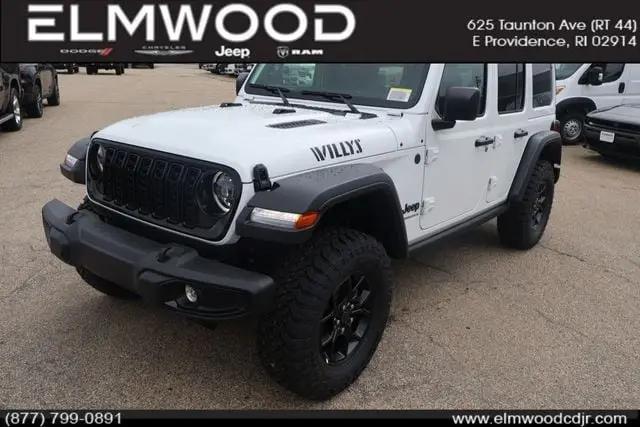 2026 Jeep Wrangler 4-Door Willys 4x4 for sale in E. Providence, RI