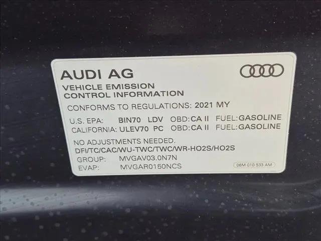 2021 Audi A6 Premium Plus 55 TFSI quattro S tronic