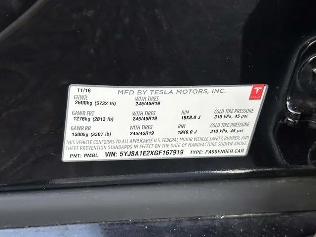 2016 Tesla Model S 75D