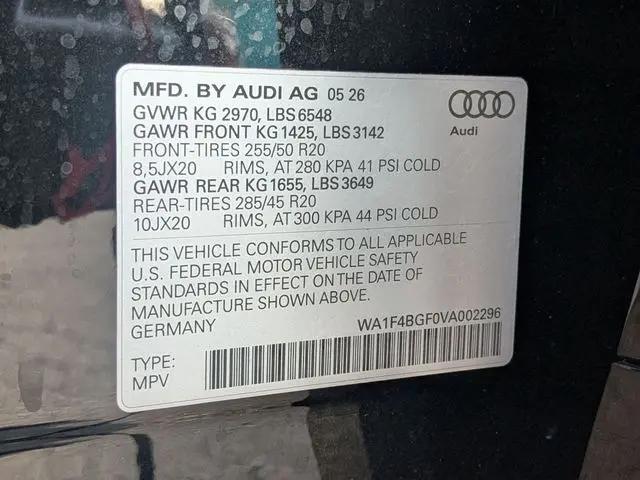 2027 Audi Q6 e-tron Sportback Premium quattro