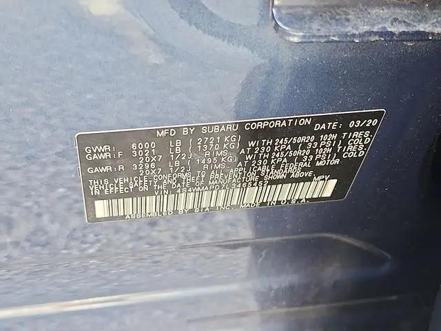 2020 Subaru Ascent Limited