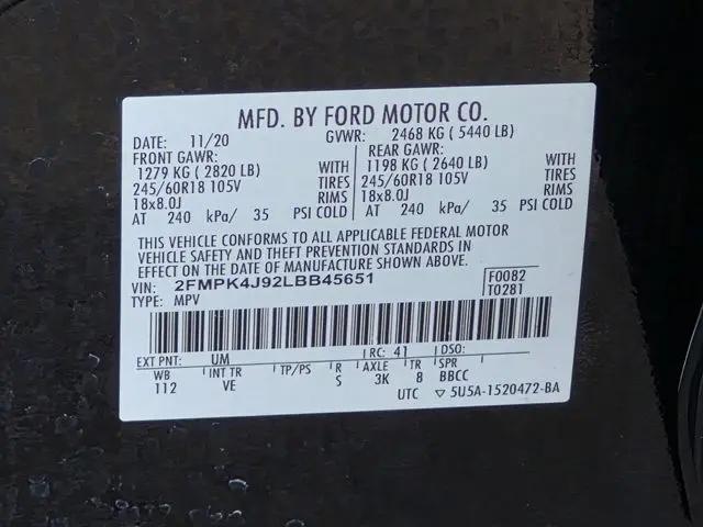2020 Ford Edge SEL