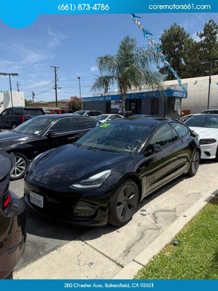 2021 Tesla Model 3 Standard Range Plus Rear-Wheel Drive for sale in Bakersfield, CA