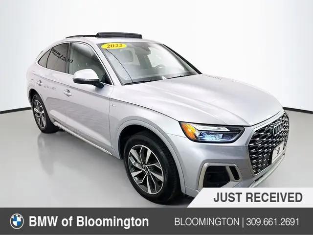2022 Audi Q5 Sportback Premium 45 TFSI S line quattro S tronic for sale in Bloomington, IL