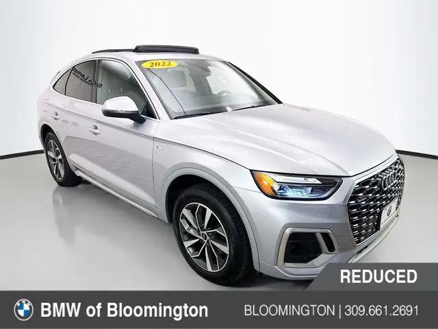 2022 Audi Q5 Sportback Premium 45 TFSI S line quattro S tronic for sale in Bloomington, IL