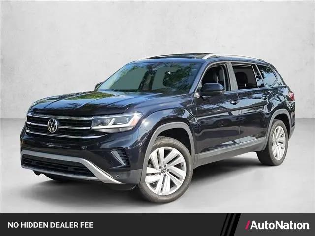 2021 Volkswagen Atlas 3.6L V6 SEL for sale in St. Petersburg, FL