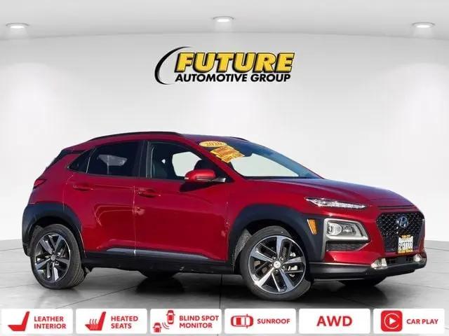 2020 Hyundai Kona Ultimate for sale in Yuba City, CA