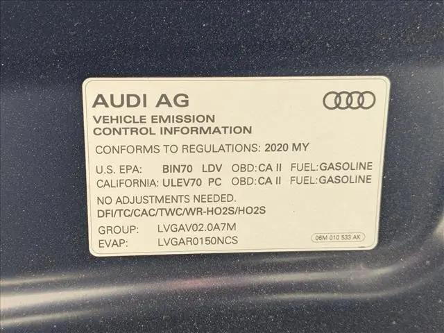2020 Audi A6 Premium 45 TFSI quattro S tronic