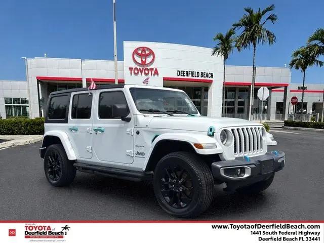 2023 Jeep Wrangler 4xe Sahara 4x4 for sale in Deerfield Beach, FL
