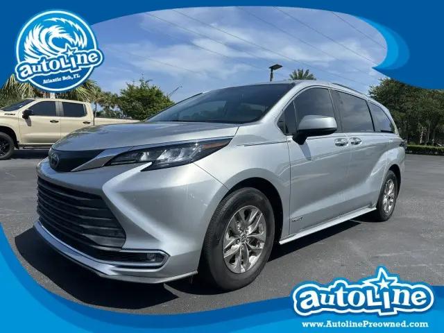 2021 Toyota Sienna XLE for sale in Jacksonville, FL