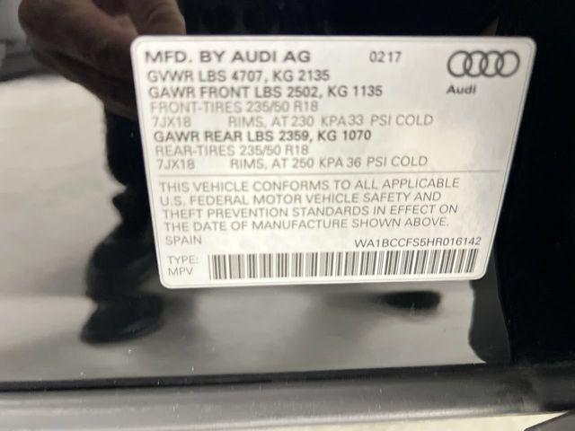 2017 Audi Q3 2.0T Premium