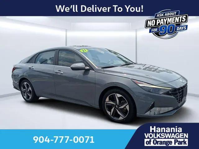 2021 Hyundai Elantra Limited for sale in Jacksonville, FL