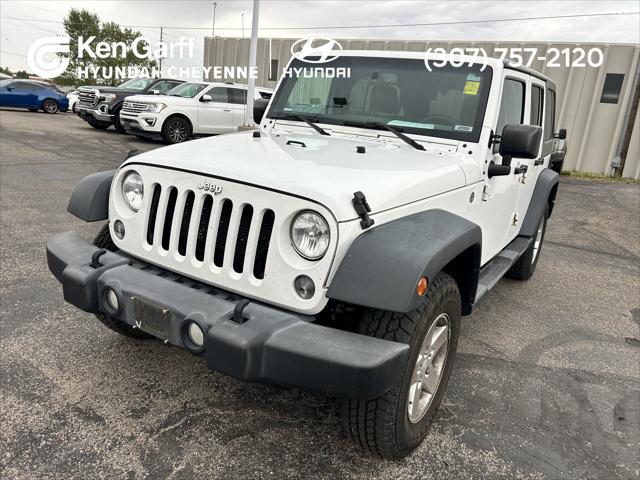 2016 Jeep Wrangler Unlimited Sport for sale in CHEYENNE, WY