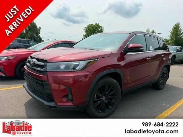 2019 Toyota Highlander SE for sale in Bay City, MI