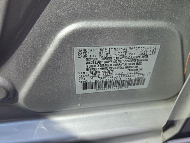 2018 Nissan Sentra S 2018 Nissan Sentra S