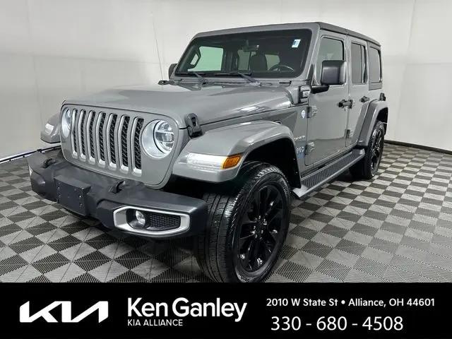 2021 Jeep Wrangler 4xe Unlimited Sahara 4x4 for sale in Alliance, OH