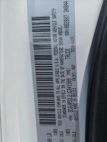 2018 Ram 2500 Big Horn Crew Cab 4x4 64 Box
