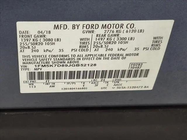 2018 Ford Explorer XLT