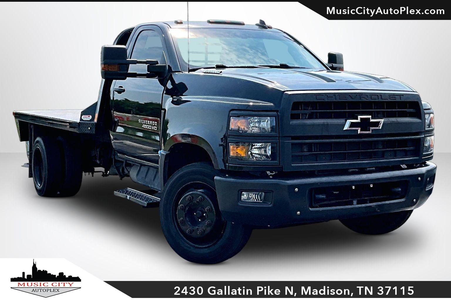 Black 2021 Chevrolet Silverado 4500HD Pickup Truck Automatic