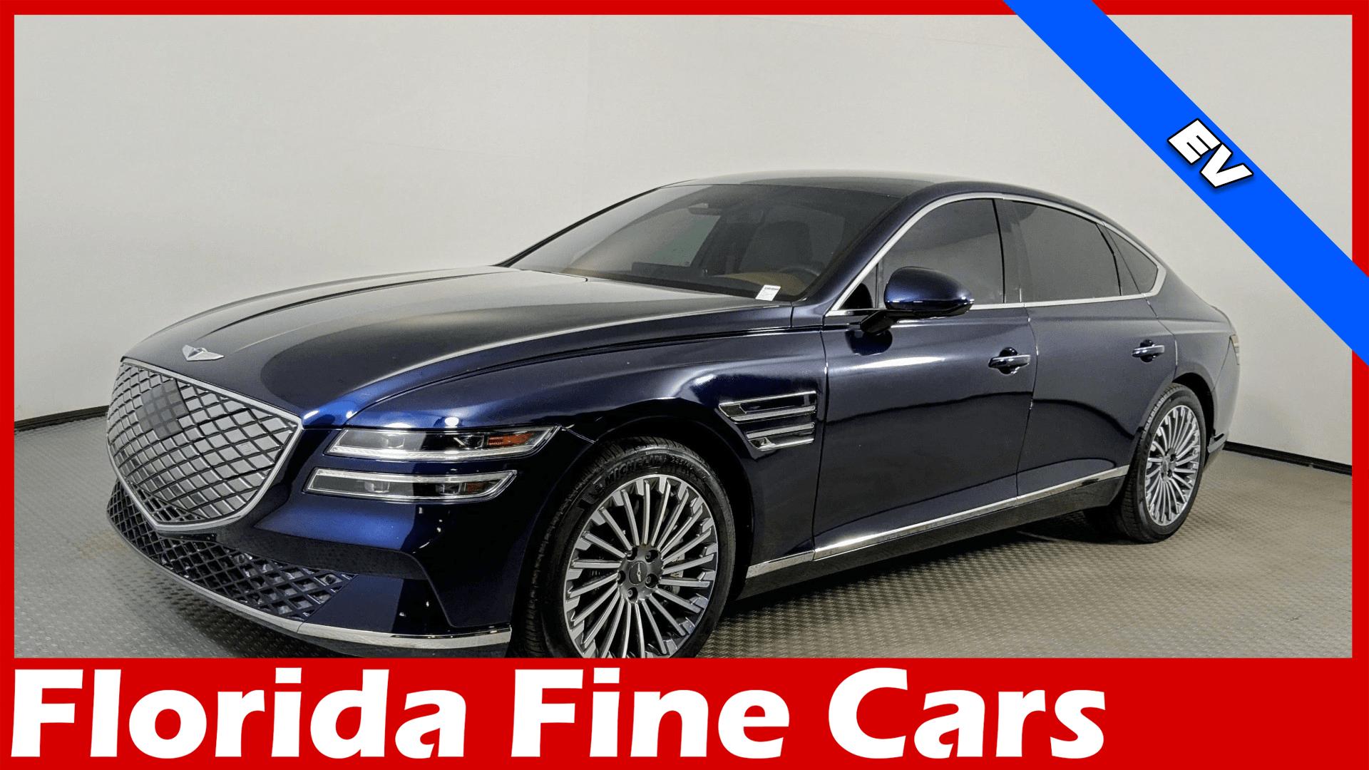 Capri Blue 2024 Genesis G80 Sedan All-Wheel Drive Automatic
