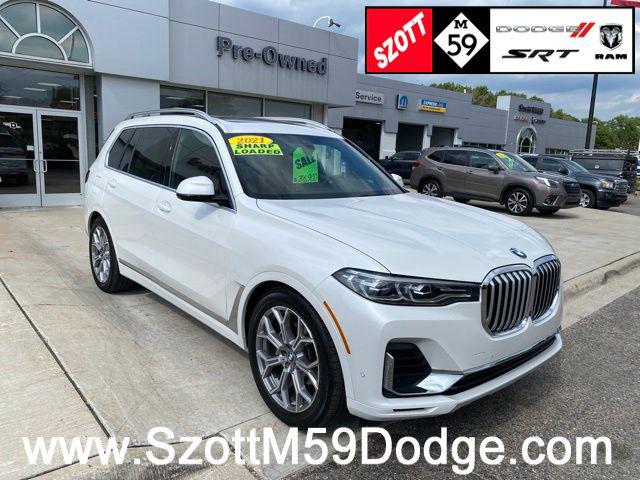 2021 BMW X7 xDrive40i for sale in Highland, MI