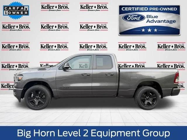 2022 Ram 1500 Big Horn Quad Cab 4x4 64 Box