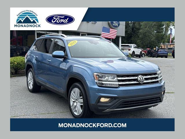 2019 Volkswagen Atlas 3.6L V6 SE w/Technology for sale in Swanzey, NH