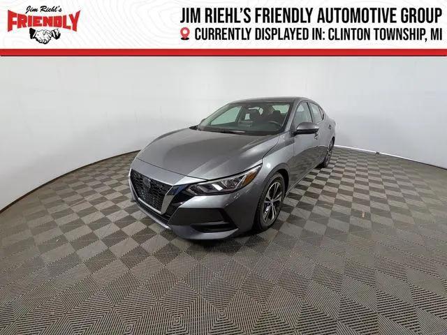 2022 Nissan Sentra SV Xtronic CVT for sale in CLINTON TOWNSHIP, MI