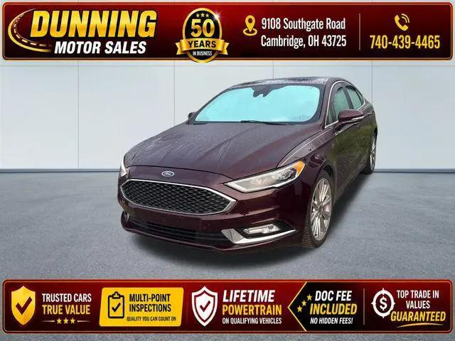 2017 Ford Fusion Platinum for sale near Cambridge, OH